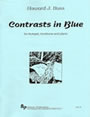 Contrasts in Blue cover